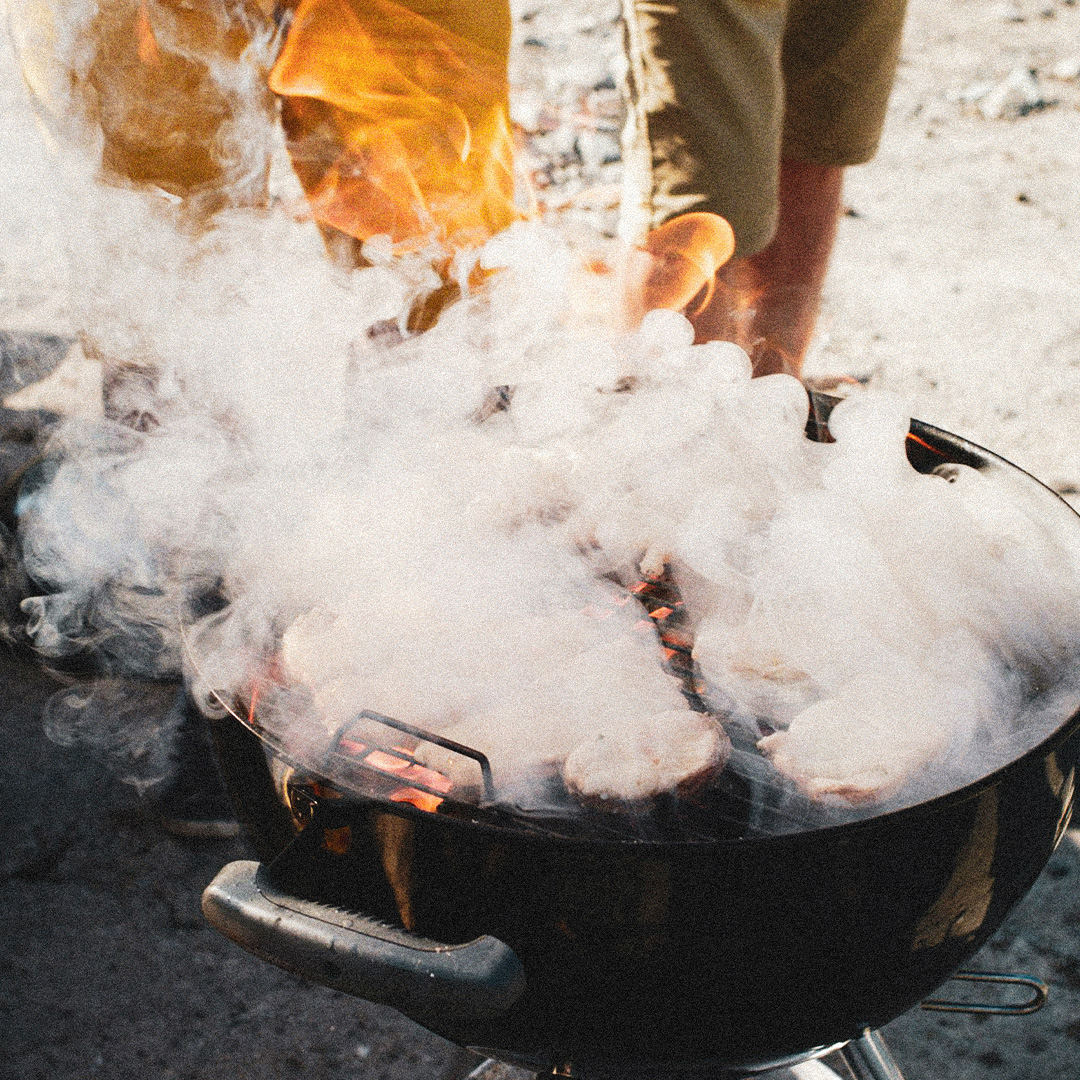 Grillad fläskkarré som folk pratar om långt efter att tallrikarna är tomma